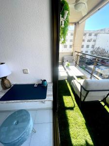 Posedenie v ubytovaní Apartemento piscina centro calella 3 min playa