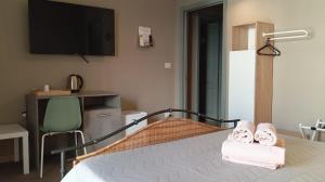 Letto o letti in una camera di Cconforthotels R&B Suite&Chic