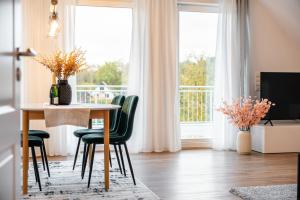 Μια τηλεόραση ή/και κέντρο ψυχαγωγίας στο Penthouse am Marschweg