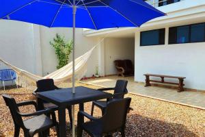 A patio or other outdoor area at Estancia primavera, un espacio amplio y acogedor