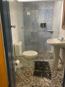 Koupelna v ubytování Suítes Casa da Colônia