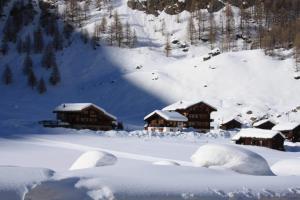 Το Le Panorama - Appartement 54 à Arolla face aux montagnes à 150m des pistes τον χειμώνα