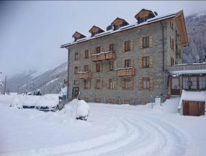 Το Le Panorama - Appartement 54 à Arolla face aux montagnes à 150m des pistes τον χειμώνα