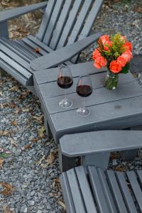 Bebidas en Log Cabin with Mountain View and Privacy