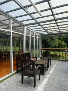 Restaurace v ubytování ViangPhing Resort