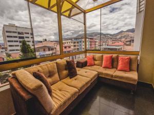 Ruang duduk di Gran Kunturwasi Hotel Senior