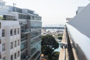a view of a city from a building at Hotel Adonis Plaza in Santa Cruz de Tenerife