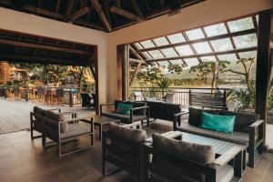 Predel za sedenje v nastanitvi Tamarina Golf & Spa Boutique Hotel