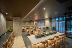SAKURA PORT HOTEL的休息区