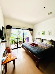 Katil atau katil-katil dalam bilik di View Garden Resort