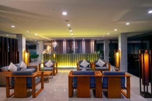 Posezení v ubytování THE HAVEN Bali Seminyak