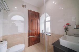Koupelna v ubytování Anh Duc Hotel Da Lat City