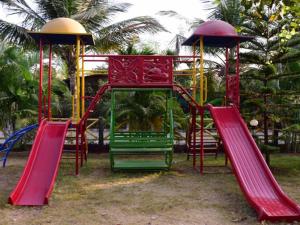 Children's play area sa Vasantam Beach Resort