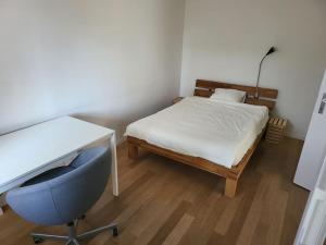 Cama o camas de una habitación en Lukas Haus