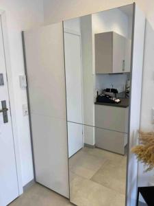 Kuchyň nebo kuchyňský kout v ubytování Bahnhofsapartment Lörrach + 4 fotografie