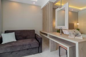 Posezení v ubytování Maria Hotel