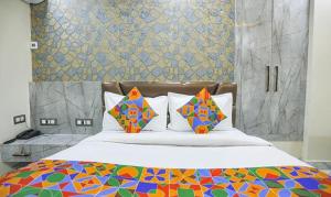 FabHotel The Treenity House客房内的一张或多张床位