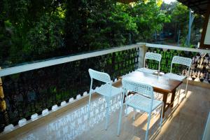 Balkón nebo terasa v ubytování Idyllic Inn Calangute Goa