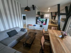 Posezení v ubytování Havel Suites