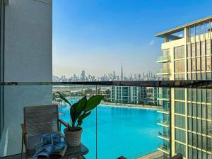 Fotografie z fotogalerie ubytování HiGuests - Magnificent Apartment with Stunning Lagoon Views v Dubaji
