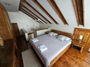 Postel nebo postele na pokoji v ubytování Intimo Spa Grza