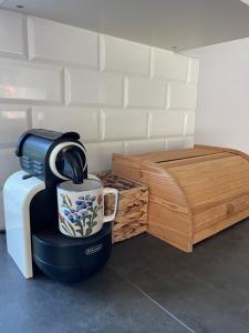 Łóżko lub łóżka w pokoju w obiekcie Domek na skraju lasu