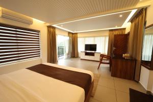 A television and/or entertainment centre at jungle view resort