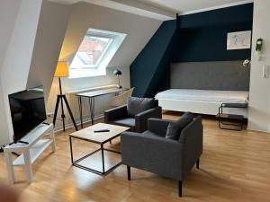 Posezení v ubytování DK Hotel Heidelberg
