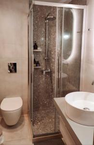 Kúpeľňa v ubytovaní Kagiampakis Concept Residences
