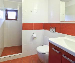 Koupelna v ubytování Aparthotel Mádr