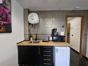 Kuchnia lub aneks kuchenny w obiekcie Apartamentos Benidorm Black