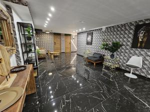 Kuchnia lub aneks kuchenny w obiekcie Apartamentos Benidorm Black