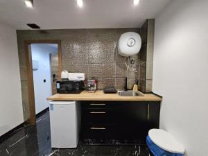 Kuchnia lub aneks kuchenny w obiekcie Apartamentos Benidorm Black