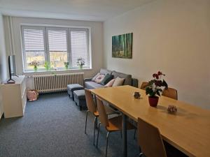Posezení v ubytování Apartmány Pěkná 10