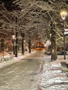 Το Antonina ***PensjonPrzyKortach*** τον χειμώνα