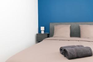 Ένα ή περισσότερα κρεβάτια σε δωμάτιο στο Casa Mia +4 φωτογραφίες