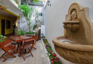 Patio nebo venkovní prostory v ubytování Posada Doña Luisa