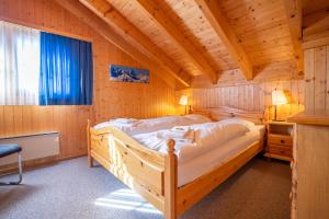 Krevet ili kreveti u jedinici u okviru objekta Chalet Collini