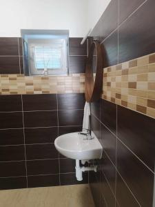 Koupelna v ubytování Apartmán U vody