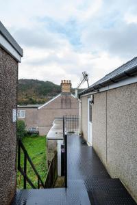 a view from the balcony of a house at Neath road -Flat 3 in Swansea