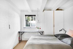 Llit o llits en una habitació de House In Quiet And Scenic Surroundings In Funen