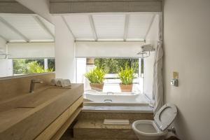 Koupelna v ubytování Felissimo Exclusive Hotel