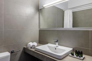 Koupelna v ubytování Aperitton Hotel