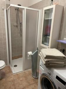 Um banheiro em Intero appartamento - Parma zona Fiera