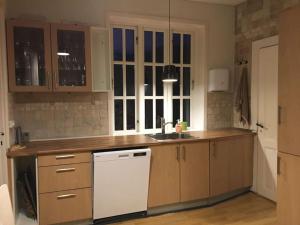 Kuchyň nebo kuchyňský kout v ubytování Nordsoe Housing-Rørby Kalundborg