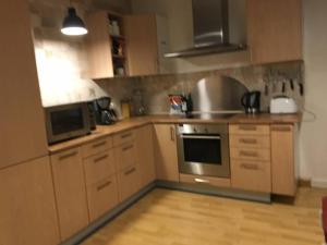 Kuchyň nebo kuchyňský kout v ubytování Nordsoe Housing-Rørby Kalundborg