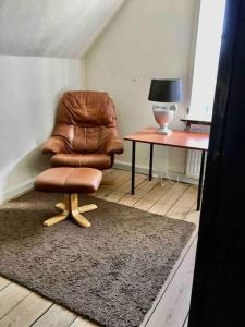 Posezení v ubytování Nordsoe Housing-Rørby Kalundborg