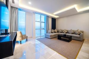 Posezení v ubytování DAM hodoo دام الهــــــــدوء
