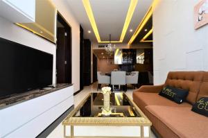 A television and/or entertainment centre at Dorsett Residences Service Suites Bukit Bintang Kl