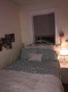 Un pat sau paturi într-o cameră la Heavenly 1BR apartment in NYC